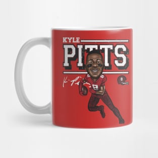 Kyle Pitts Atlanta Cartoon Mug